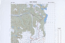 Monte Tronador (41° 00' - 71° 45')  [material cartográfico] Instituto Geográfico Militar de Chile.