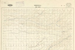 Moquella 1915 - 6930 [material cartográfico] : Instituto Geográfico Militar de Chile.