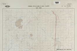 Cerro Inacaliri o del Cajón 2145 - 6800 [material cartográfico] : Instituto Geográfico Militar de Chile.
