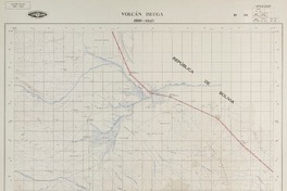 Volcán Isluga 1900 - 6845 [material cartográfico] : Instituto Geográfico Militar de Chile.