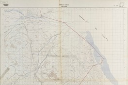 Pisiga Chile 1915 - 6820 [material cartográfico] : Instituto Geográfico Militar.