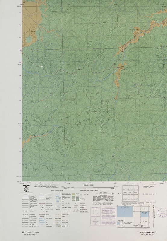 Pileo 370000 - 730000 [material cartográfico] : Instituto Geográfico Militar de Chile.