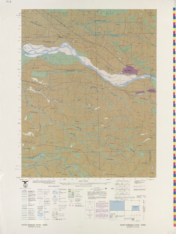 Santa Bárbara 373000- 715230 [material cartográfico] : Instituto Geográfico Militar de Chile.