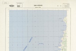 San Vicente 363730 - 730730 [material cartográfico] : Instituto Geográfico Militar de Chile.