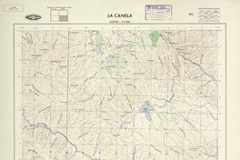 La Canela 323730 - 711500 [material cartográfico] : Instituto Geográfico Militar de Chile.