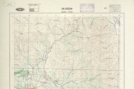 La Ligua 322230 - 710730 [material cartográfico] : Instituto Geográfico Militar de Chile.