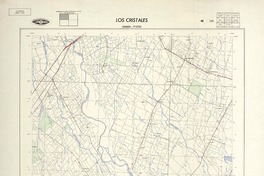 Los Cristales 360000 - 713730 [material cartográfico] : Instituto Geográfico Militar de Chile.