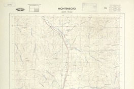 Montenegro 325230 - 704500 [material cartográfico] : Instituto Geográfico Militar de Chile.
