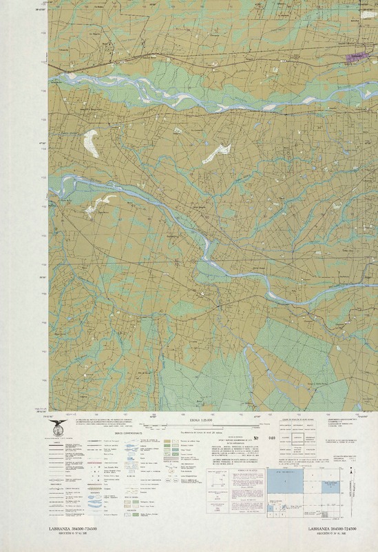 Labranza 384500- 724500 [material cartográfico] : Instituto Geográfico Militar de Chile.
