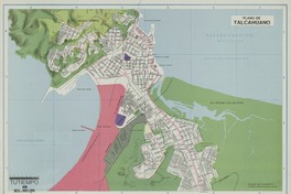 Plano urbano de Talcahuano  [material cartográfico] cartografía: José Francisco Silva C.