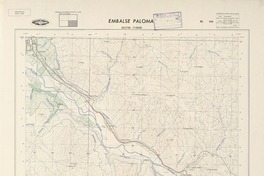 Embalse Paloma 303730 - 710000 [material cartográfico] : Instituto Geográfico Militar de Chile.