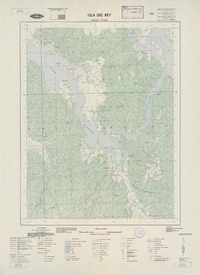 Isla del Rey 395230 - 731500 [material cartográfico] : Instituto Geográfico Militar de Chile.