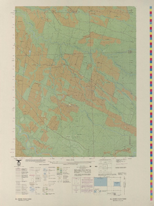 El Cisne 375230- 720000 [material cartográfico] : Instituto Geográfico Militar de Chile.