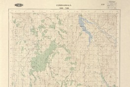 Combarbalá 3100 - 7100 [material cartográfico] : Instituto Geográfico Militar de Chile.