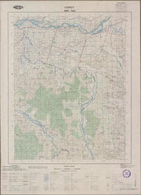 Comuy 3900 - 7245 [material cartográfico] : Instituto Geográfico Militar de Chile.