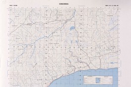 Concordia  [material cartográfico] Instituto Geográfico Militar de Chile.