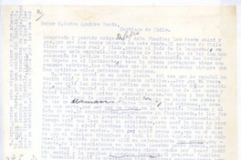 [Carta] 1936? nov. 15 Lisboa, Portugal <a> Pedro Aguirre Cerda, Chile