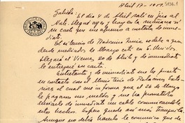[Carta] 1951 abr. 17, [Chile] [a] Gabriela Mistral