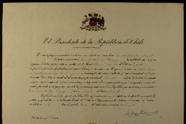[Carta credencial] [a] Gabriela Mistral, Cónsul Particular en Oporto, [Portugal]