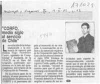"Corfo, medio siglo al servicio de Chile"  [artículo].