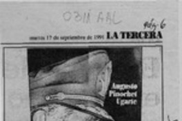 Segundo tomo de memorias del general Pinochet  [artículo].