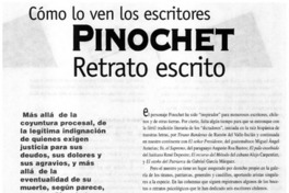 Pinochet retrato escrito