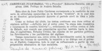 "No a Pinochet"  [artículo] T. A.