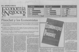 Pinochet y los economistas
