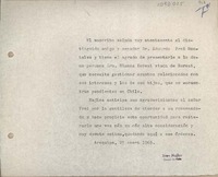[Carta] 1963 enero 25, Arequipa, Perú [a] Eduardo Frei Montalva, Santiago, Chile