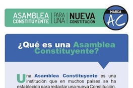 Asamblea Constituyente para una nueva Constitución