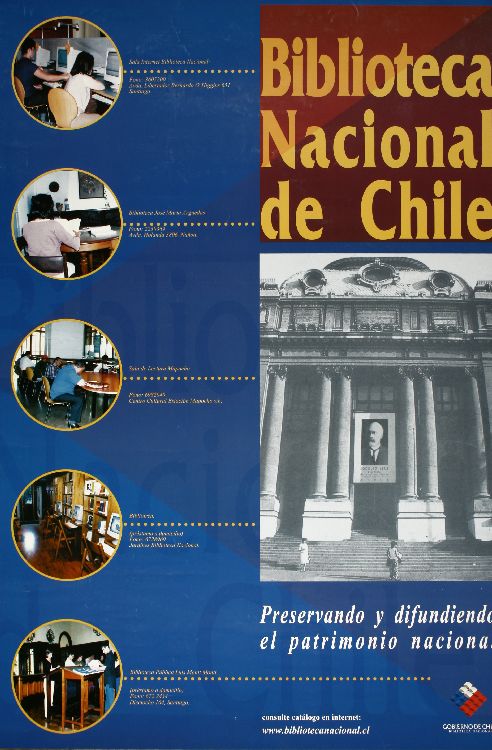 Biblioteca Nacional de Chile preservando y difundiendo el patrimonio nacional.